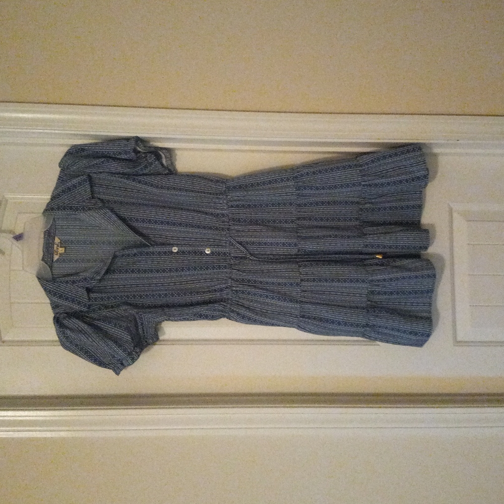 Blue work dress Size L